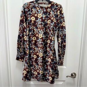 NWT Target Future Collective Floral Open Back Mini Dress